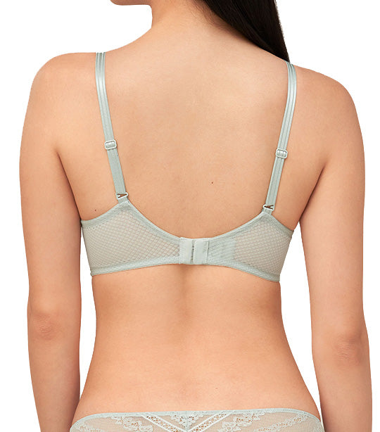 Aqua Lucky Wired PushUp Bra Pale Green