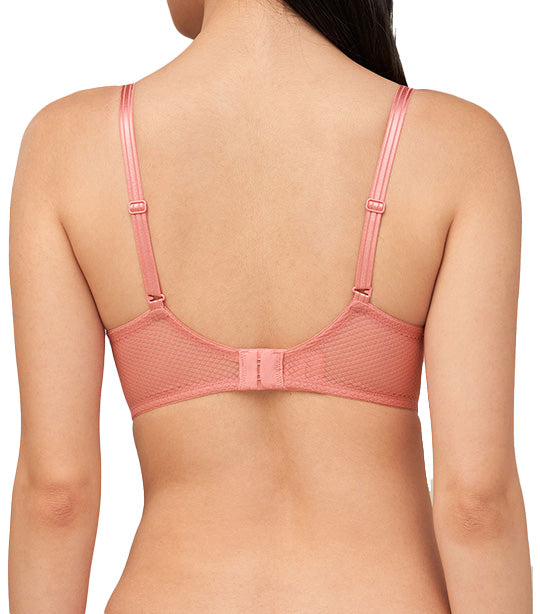 Aqua Lucky Wired PushUp Bra Peach