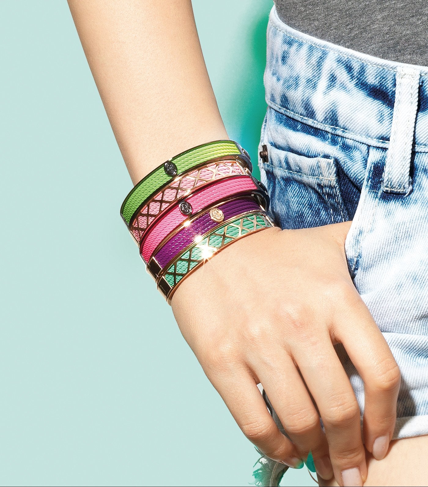 Bangle Forever Colors Fuchsia