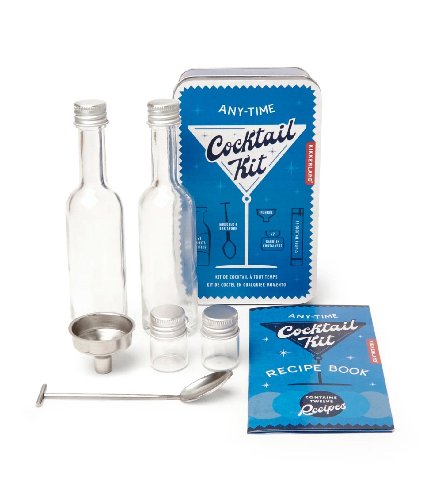 kikkerland any-time cocktail kit