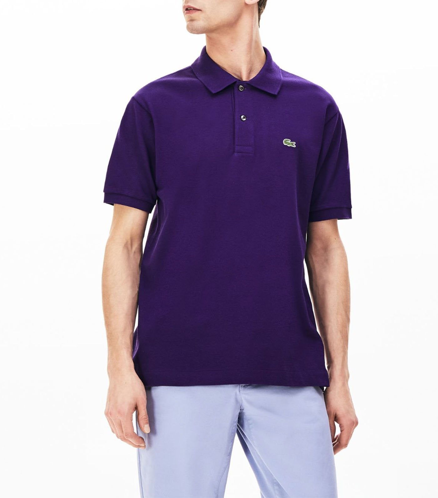 Classic Fit L.12.12 Polo Shirt Purple C8Q