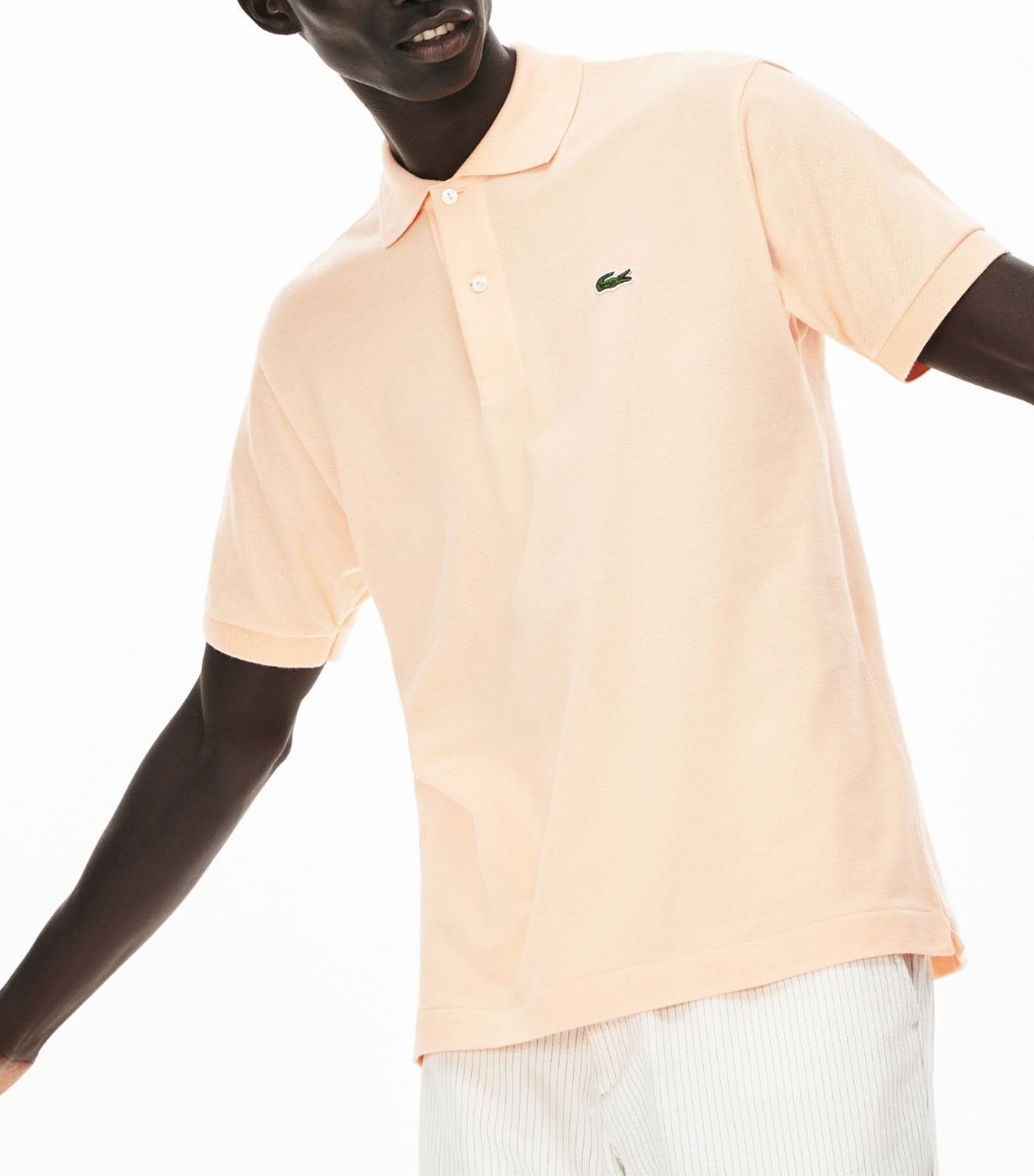 Classic Fit L.12.12 Polo Shirt Peach