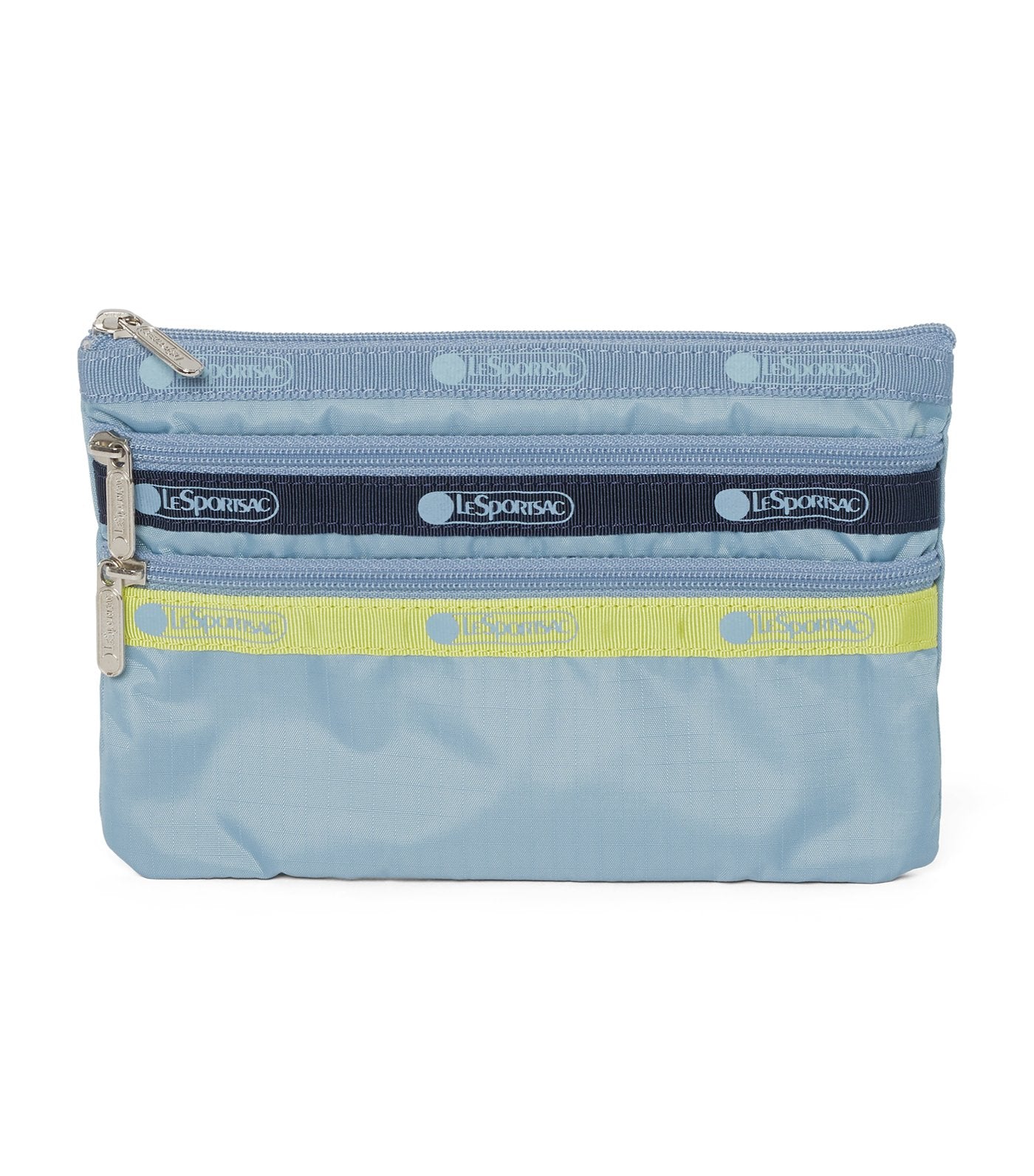 3-Zip Cosmetic Bag Heritage Trio Tourmaline