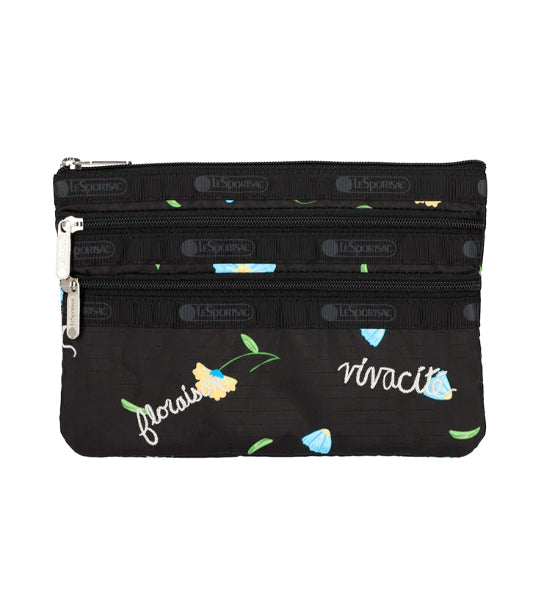 3-Zip Cosmetic Fantastic Floraison