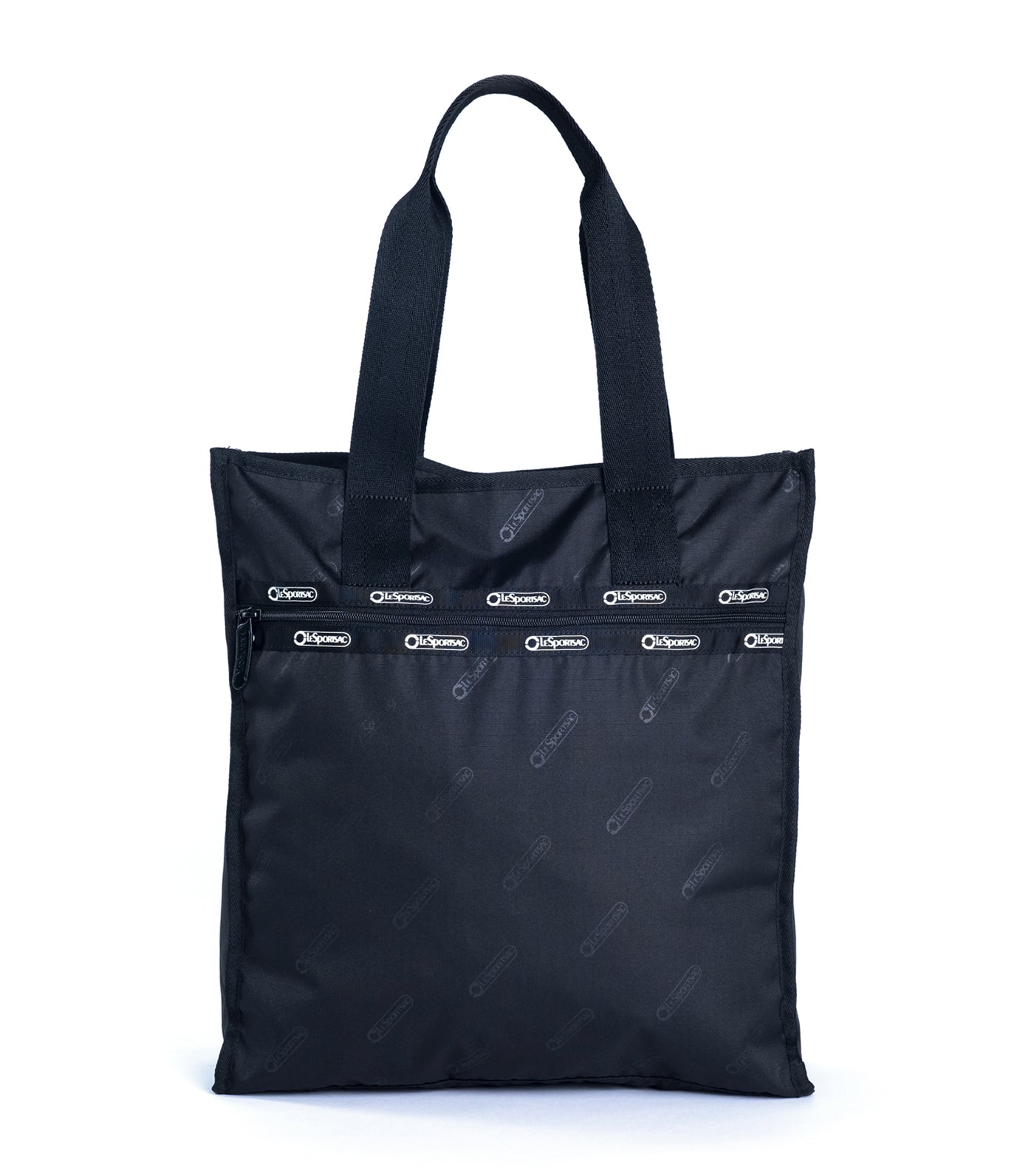 ReCycled Large North/South Tote Eco Black
