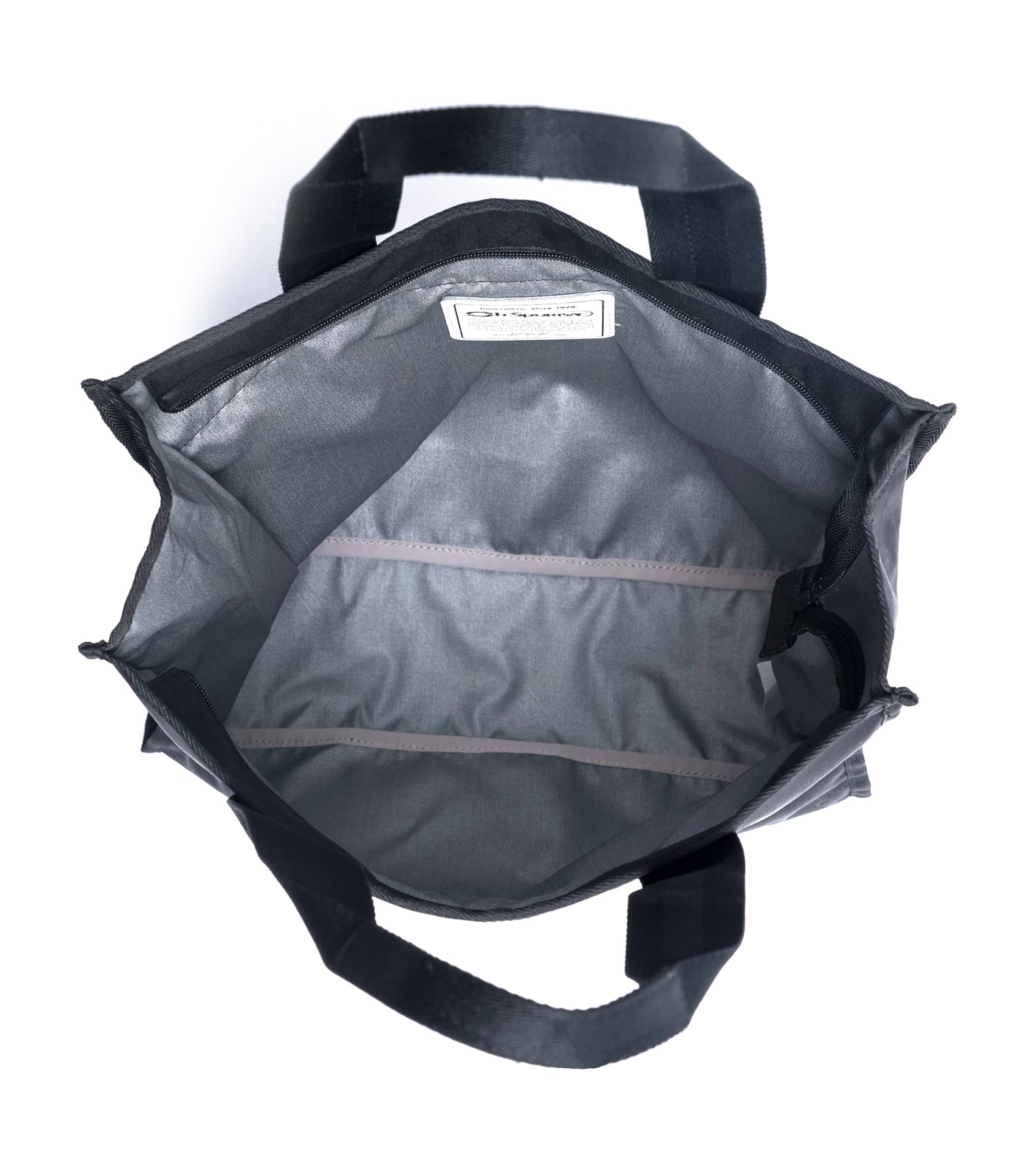 ReCycled Large North/South Tote Eco Black