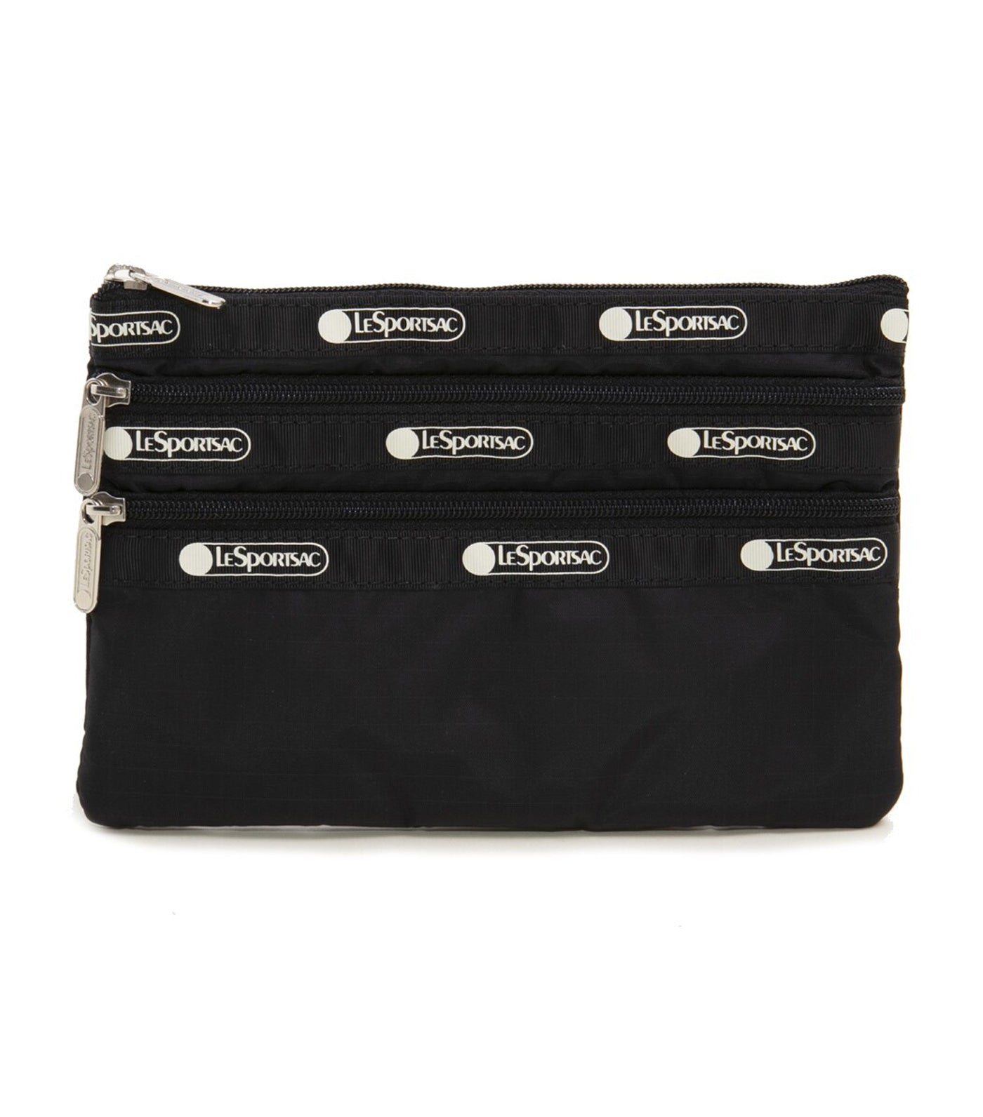 3-Zip Cosmetic Flow Noir