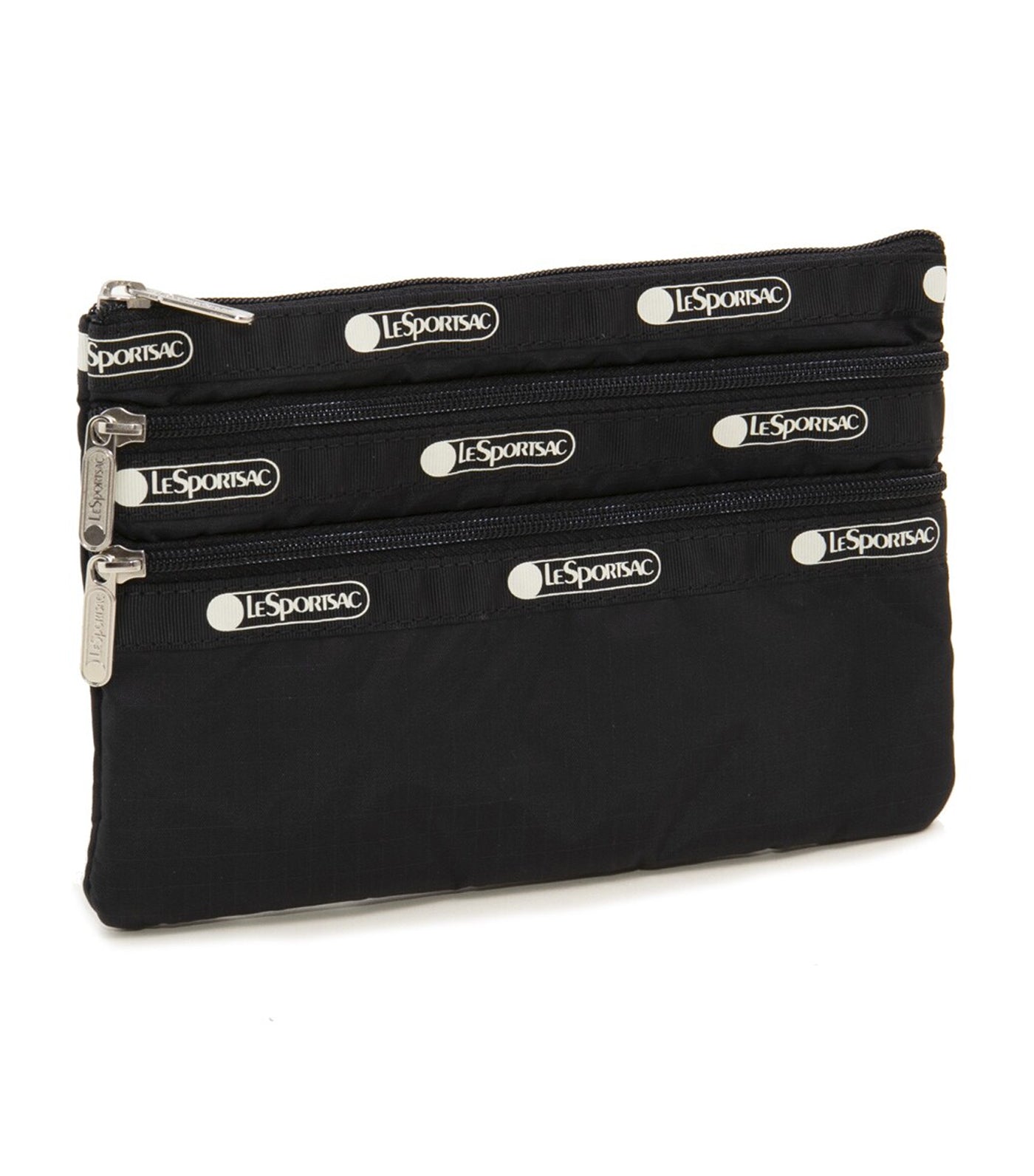 3-Zip Cosmetic Flow Noir
