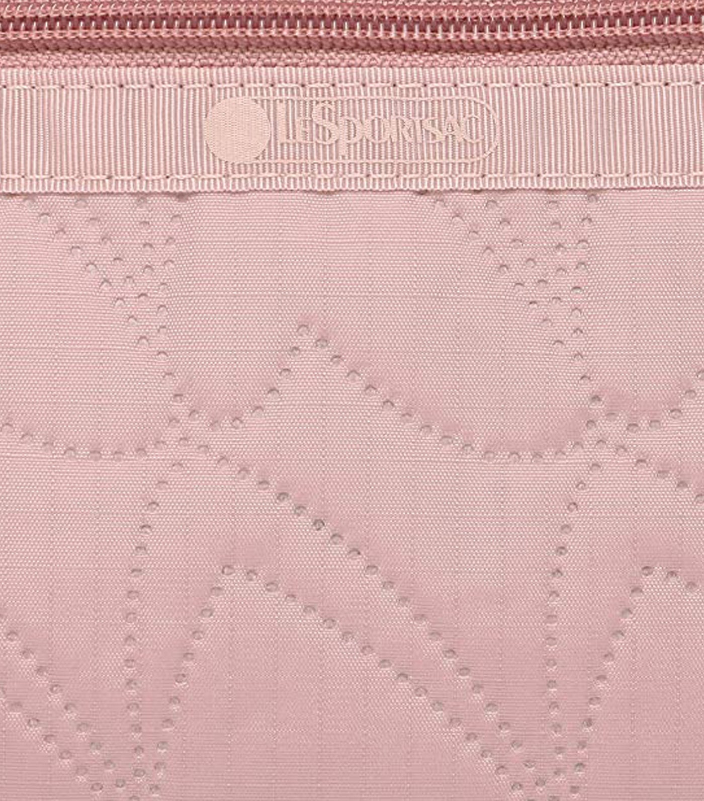Cosmetic Clutch Heart Deboss