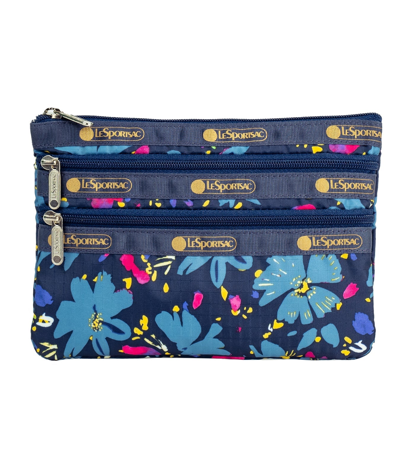 3-Zip Cosmetic Blowout Floral
