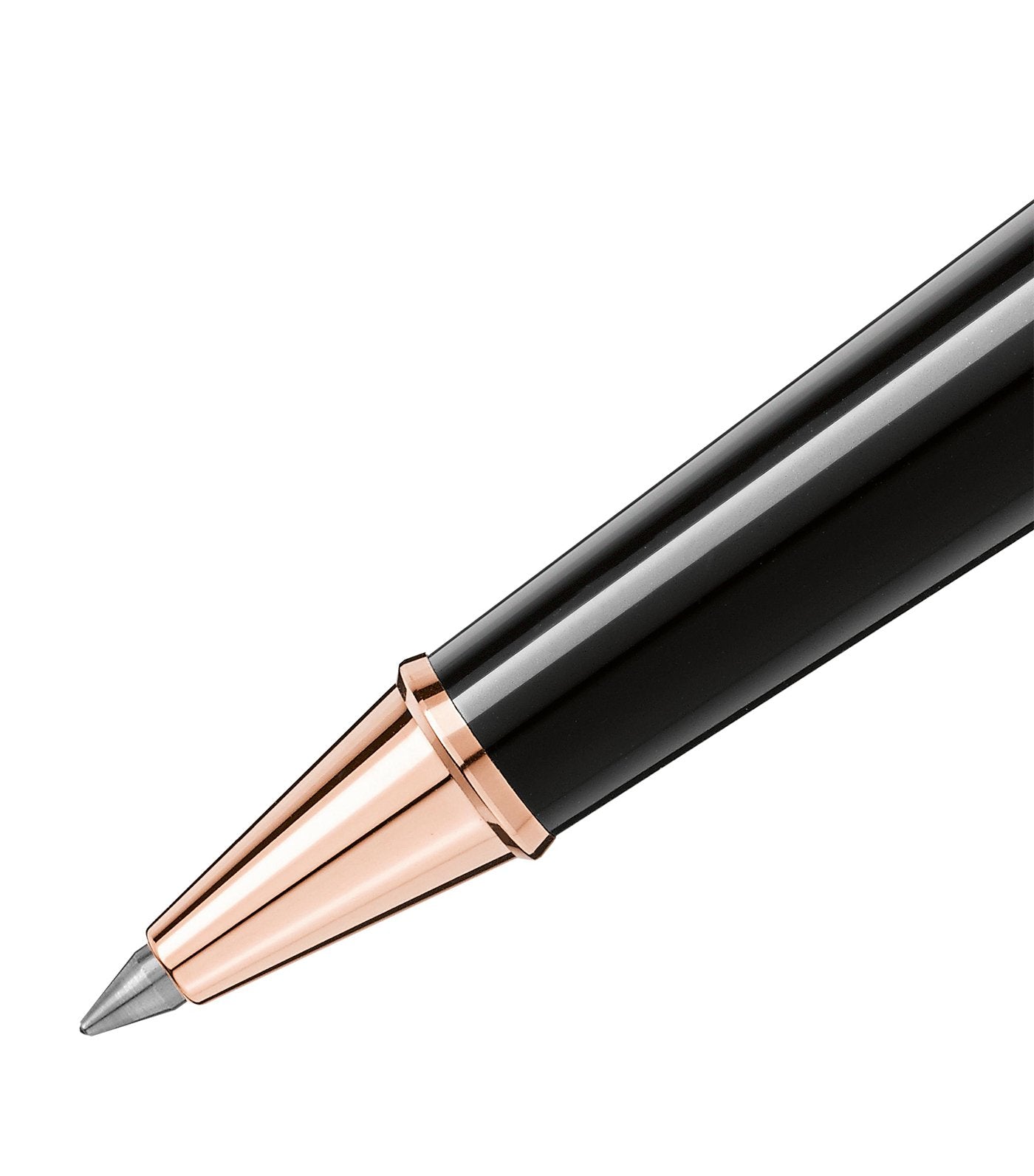 Meisterstück Rose Gold-Coated Classique Rollerball Black