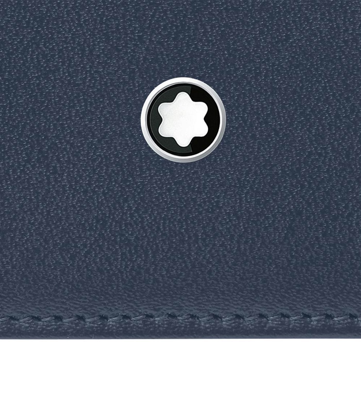 Meisterstück Business Card Holder with Gusset Navy