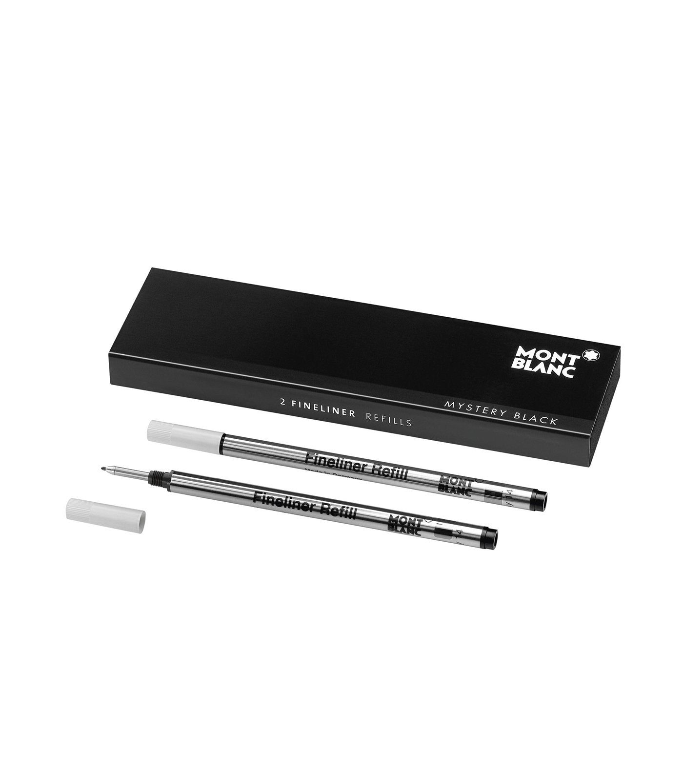 2 Fineliner Refills Broad Mystery Black
