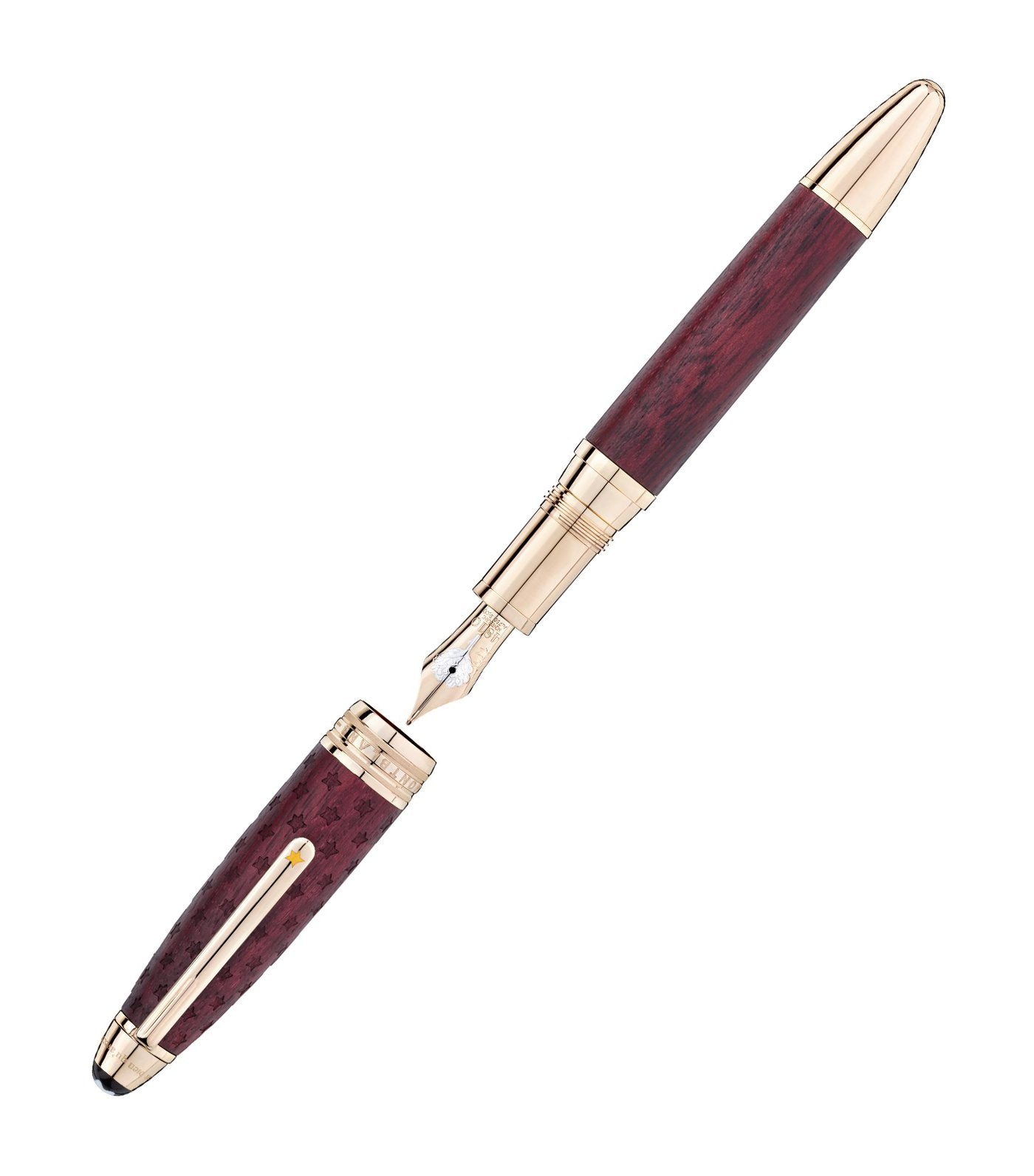 Meisterstück Le Petit Prince Solitaire LeGrand Medium Fountain Pen Burgundy