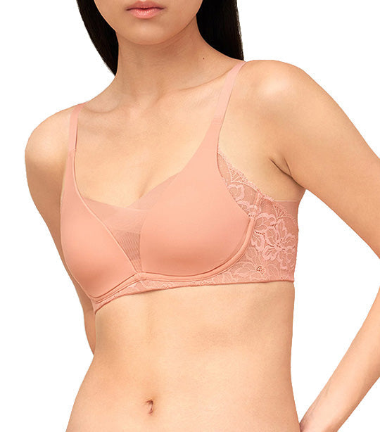 Shape Smart NonWired Padded Bra Dusty Pink