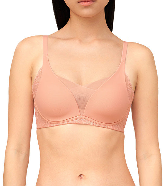 Shape Smart NonWired Padded Bra Dusty Pink