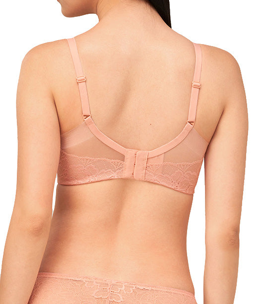 Shape Smart NonWired Padded Bra Dusty Pink