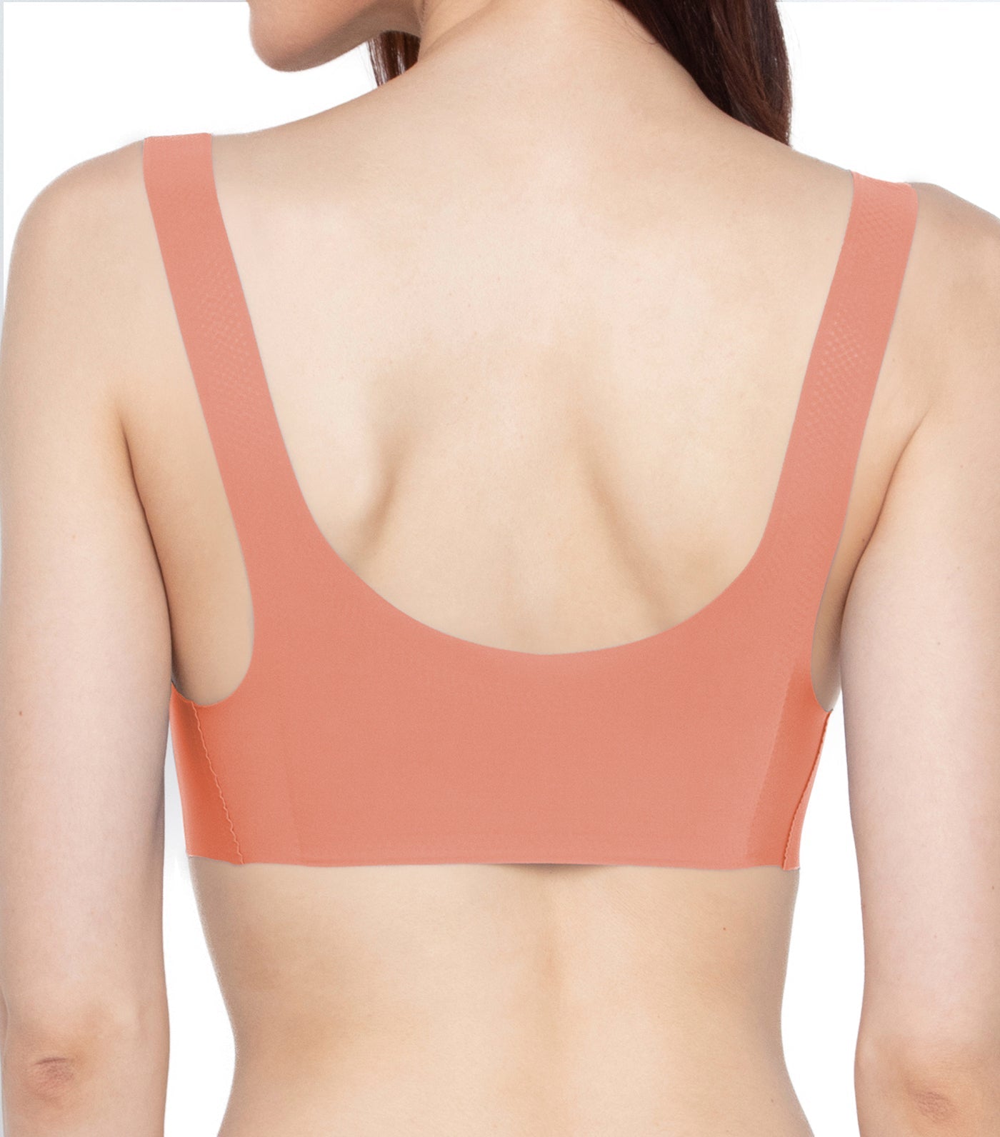 triumph sloggi zero feel bralette terracotta
