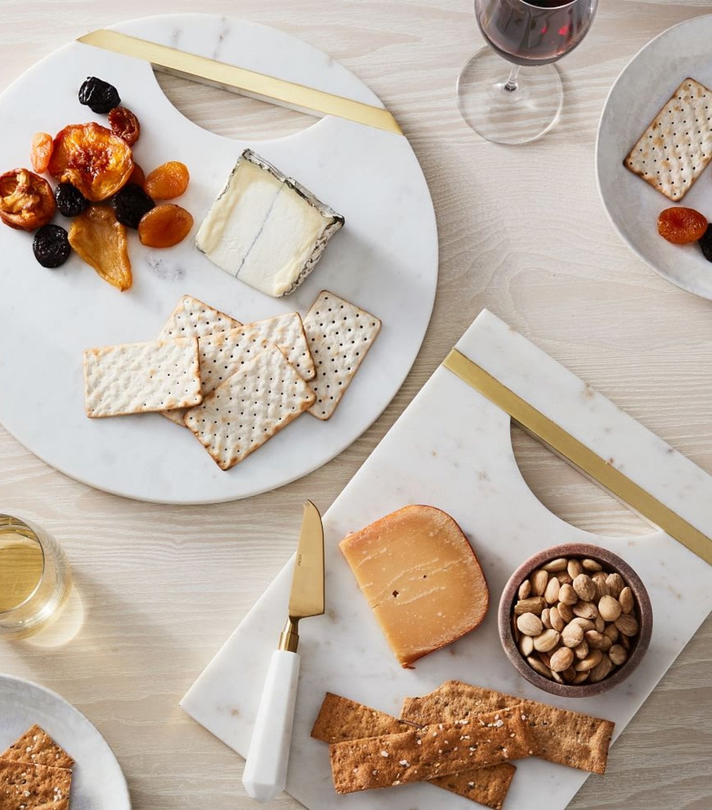 west elm Single Handled Marble Trays