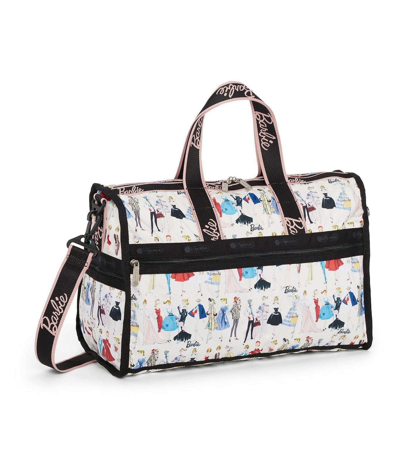 barbie x lesportsac medium weekender all dolled up
