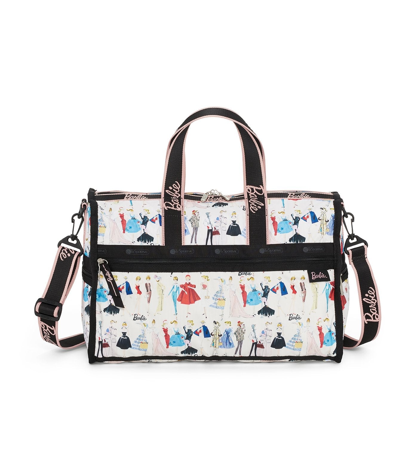 barbie x lesportsac medium weekender all dolled up