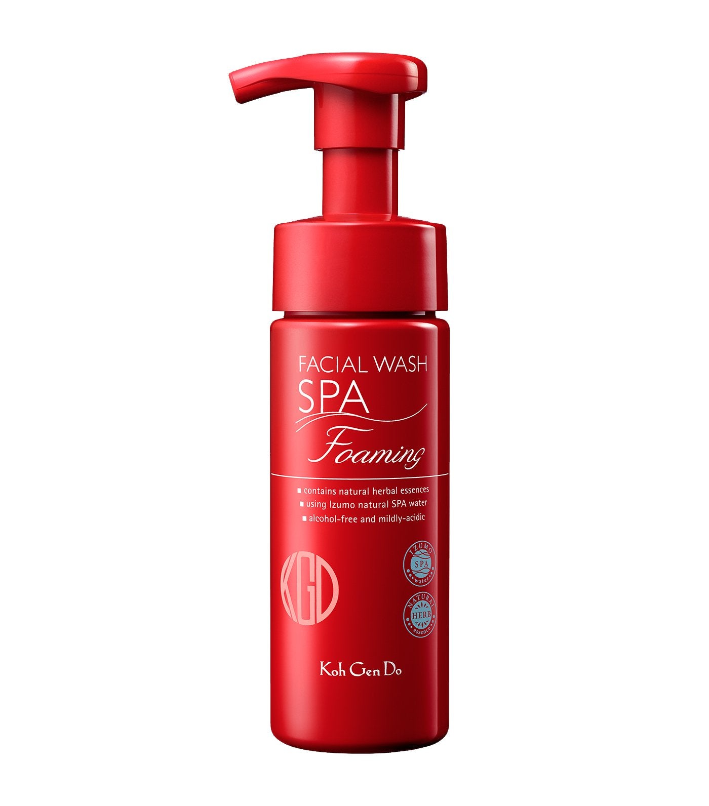 kohgendo foaming facial wash