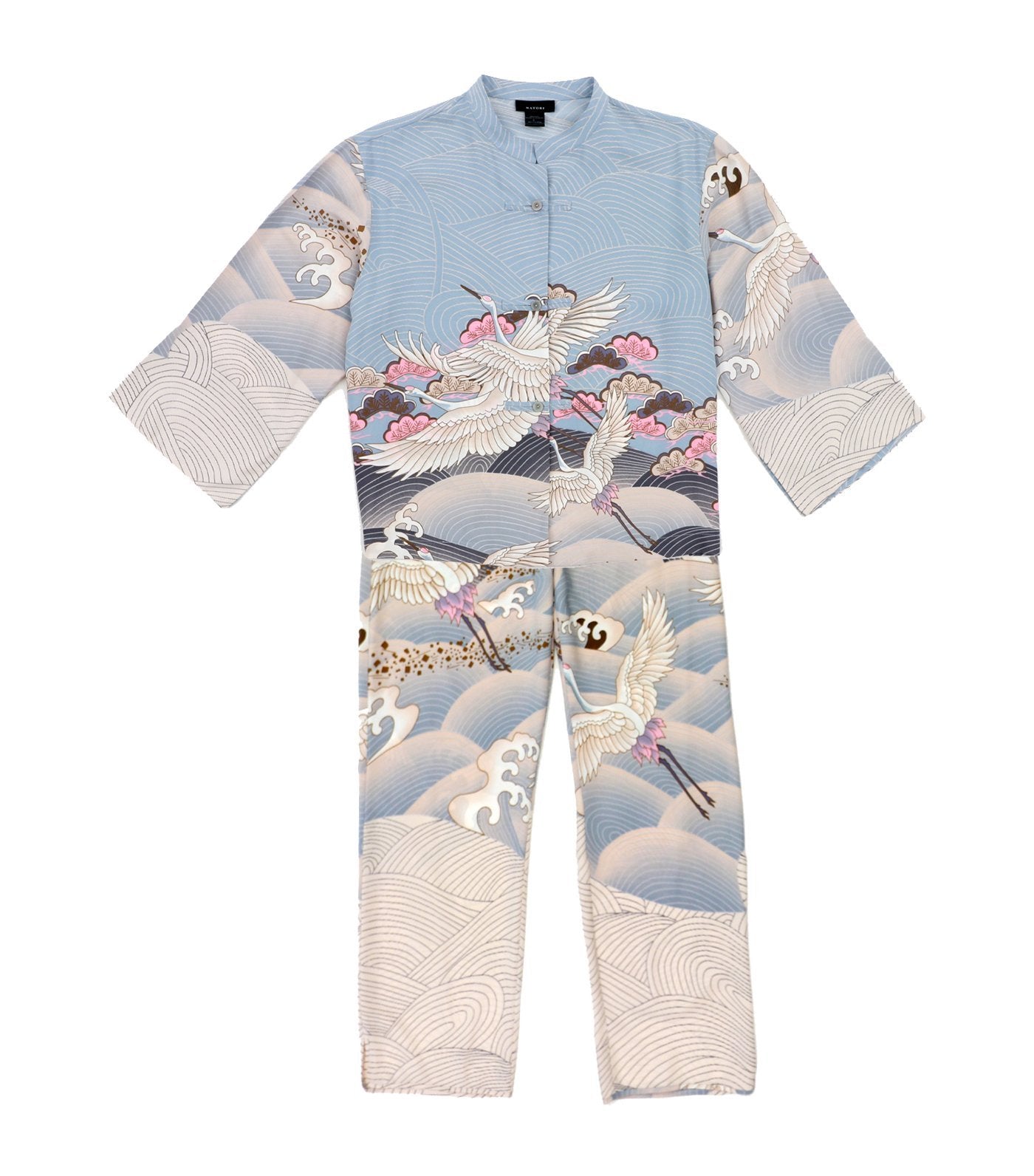 natori fortuna mandarin pajama set