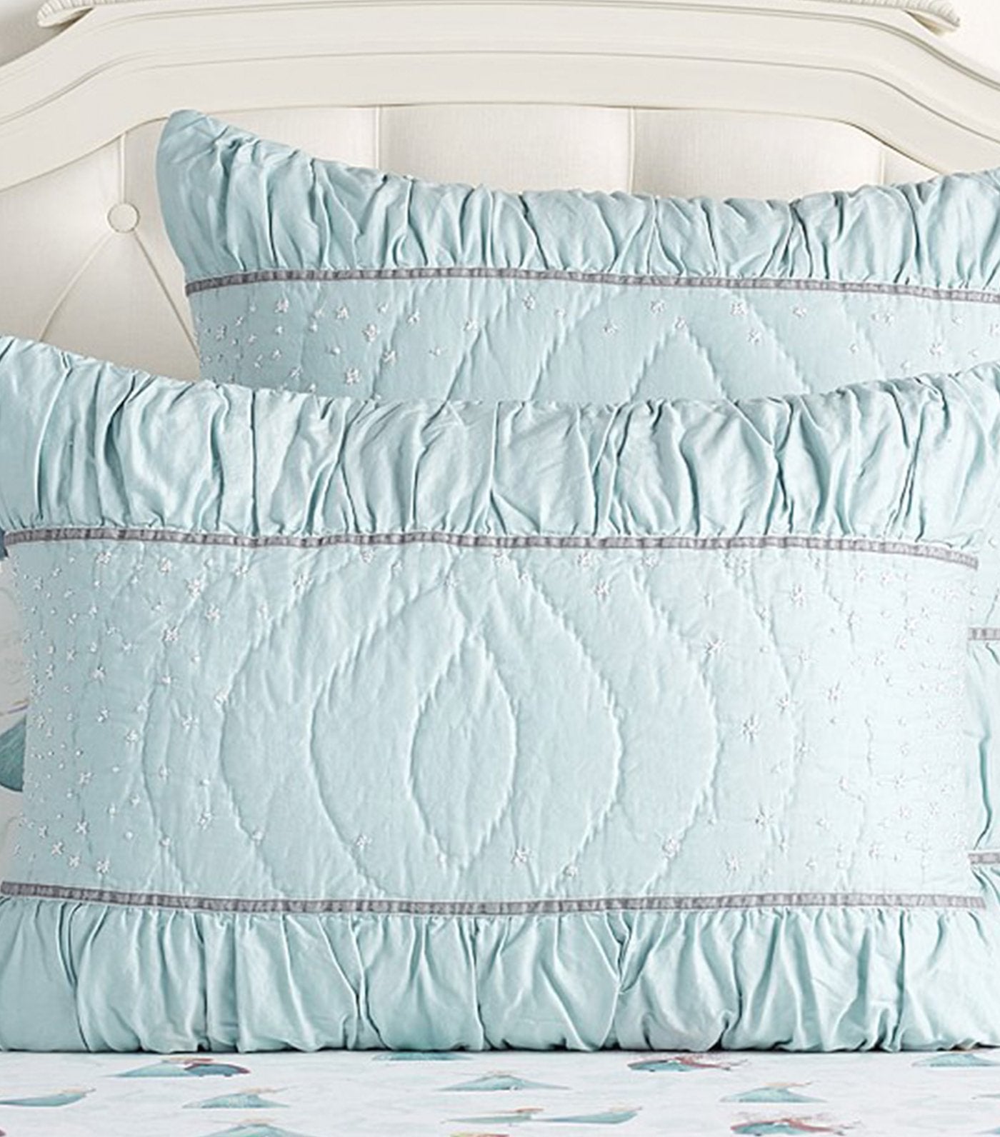 pottery barn kids disney frozen pillow sham - standard
