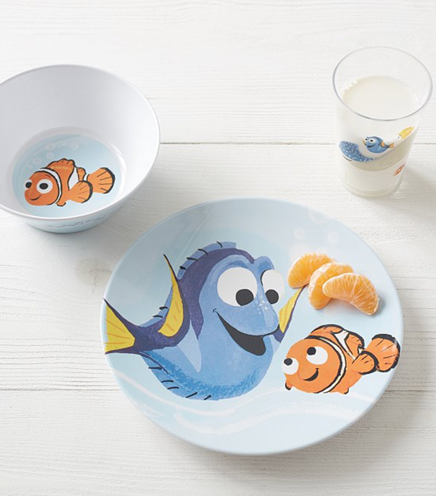 pottery barn kids disney and pixar finding nemo gift set
