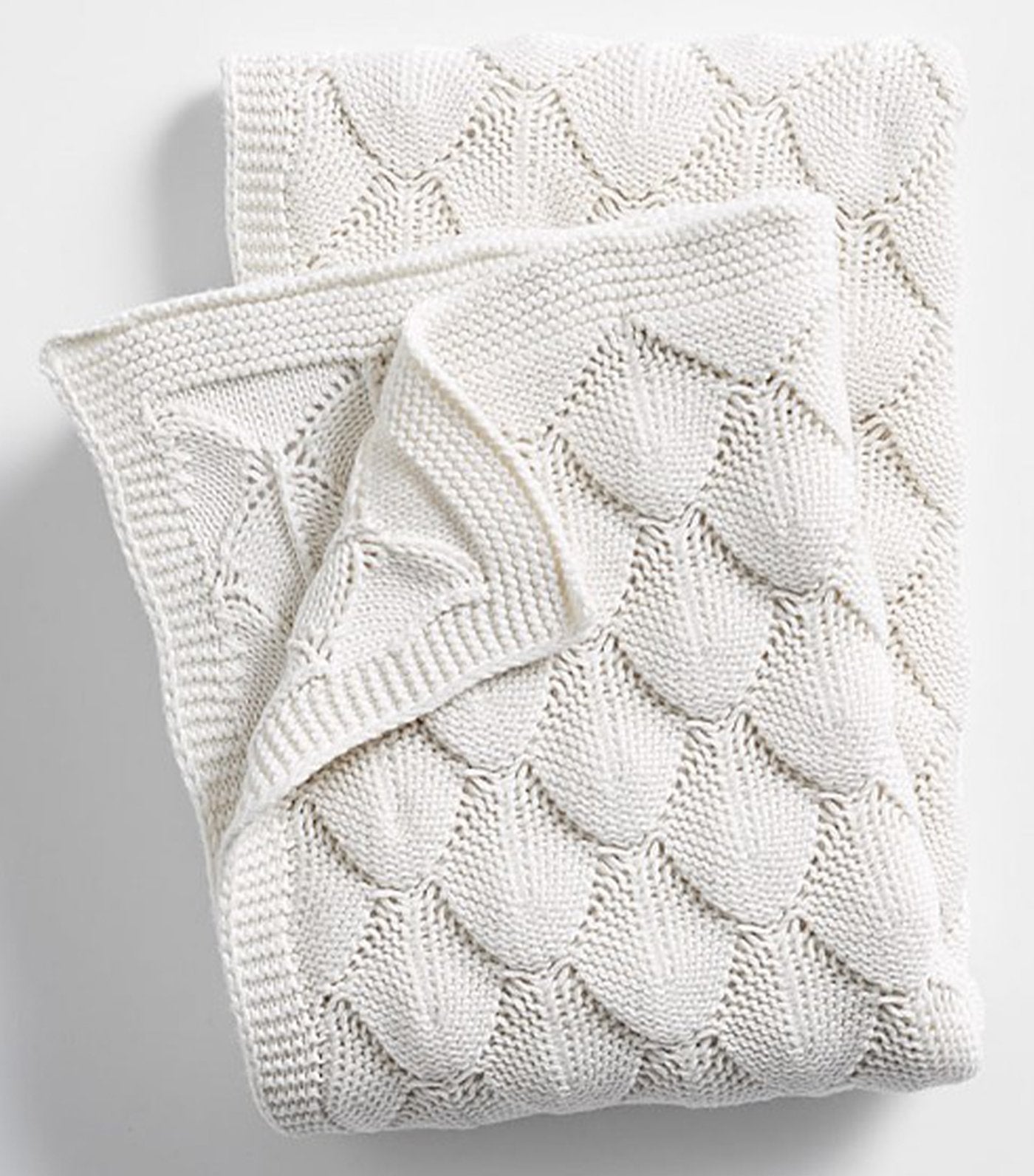 pottery barn kids ivory bubble knit baby blanket