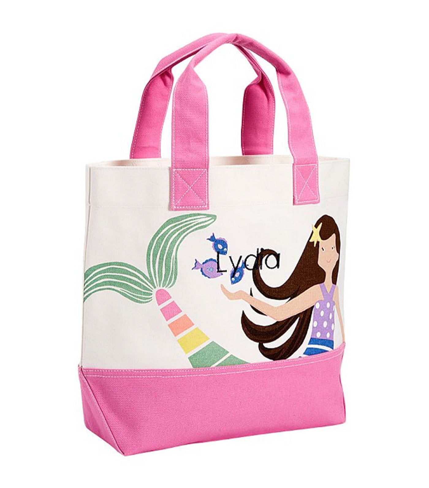 pottery barn kids mermaid tote