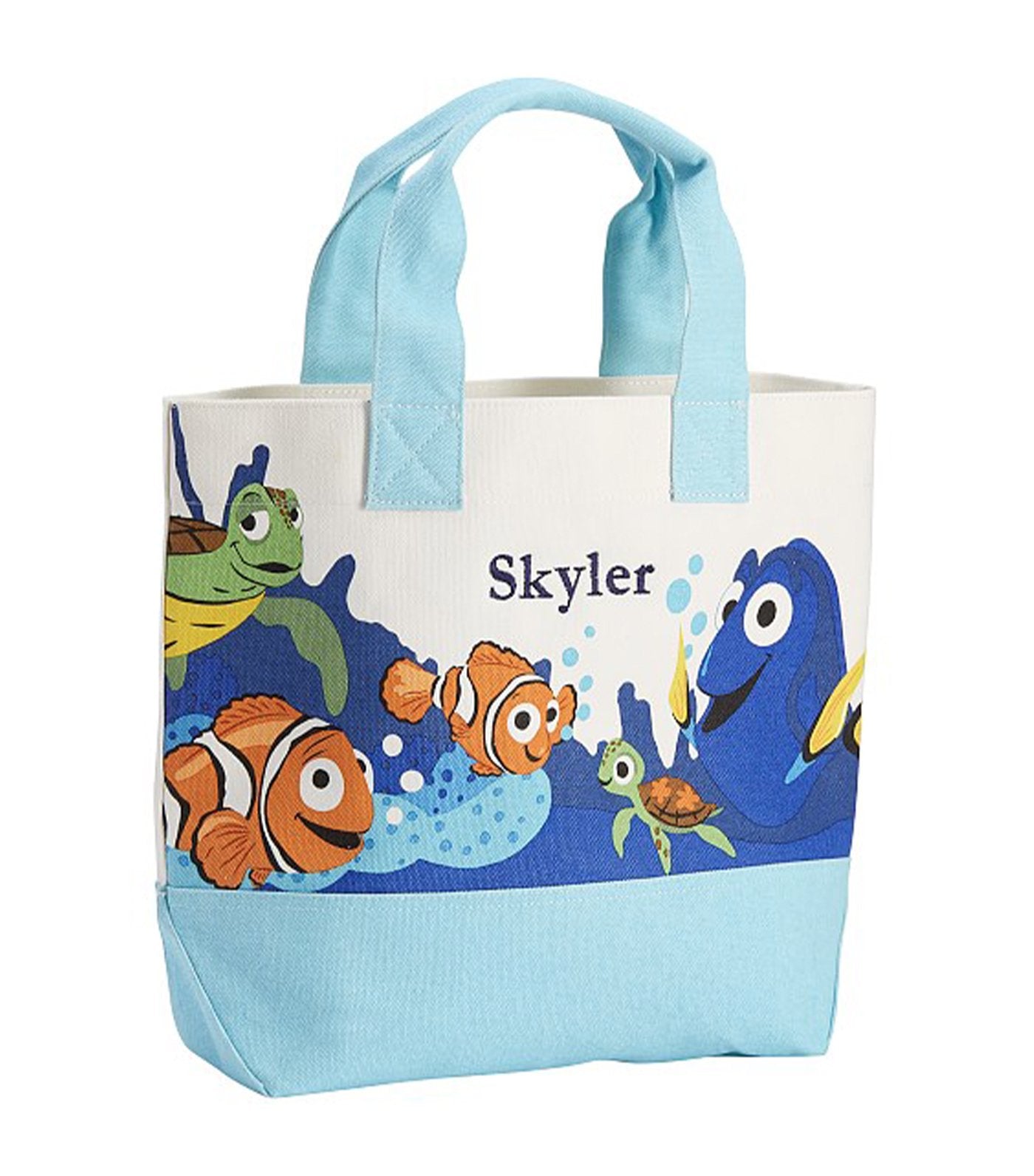 pottery barn kids disney and pixar finding nemo tote