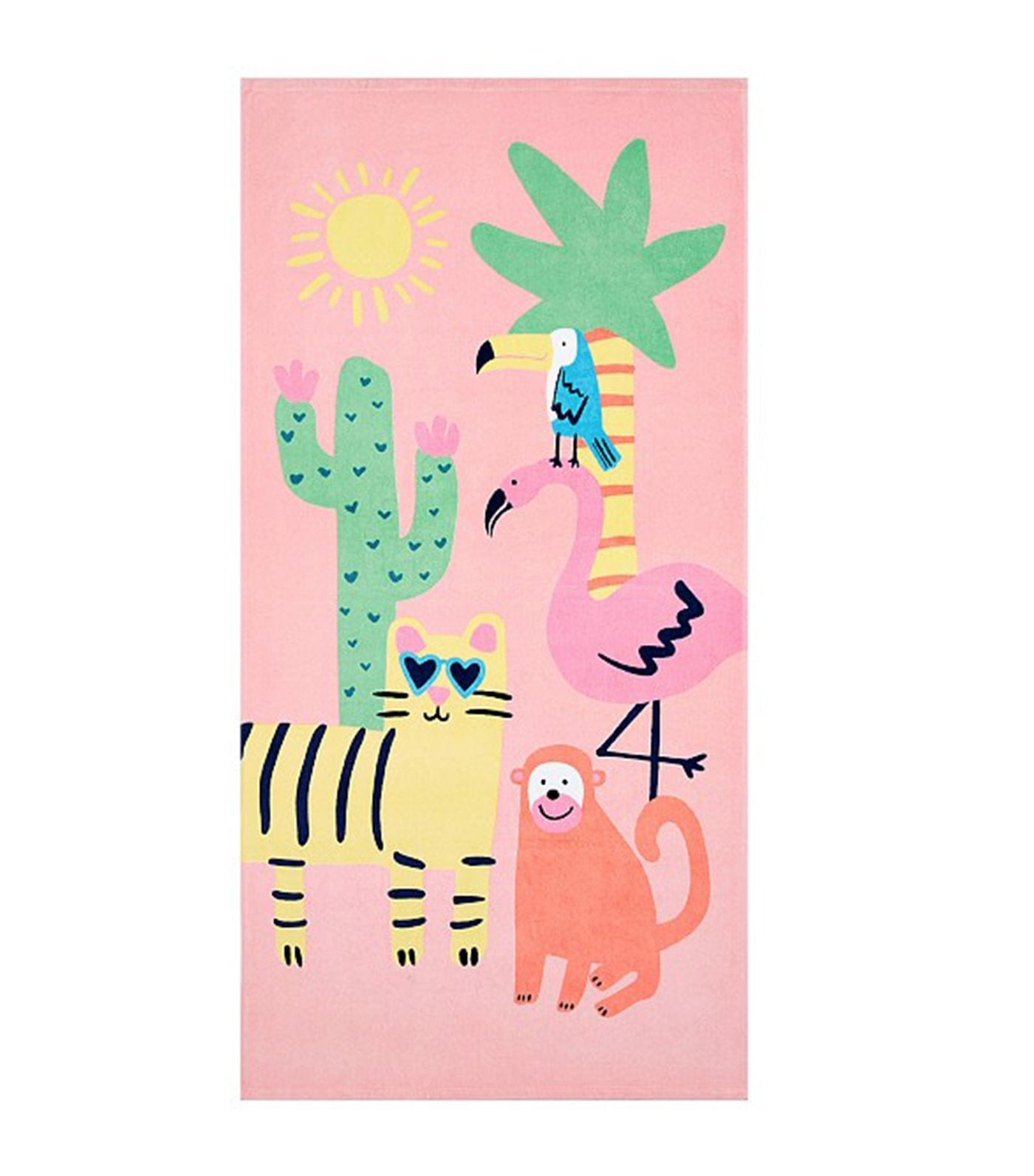Pottery Barn Kids Silly Palm Beach Kid Beach Towel