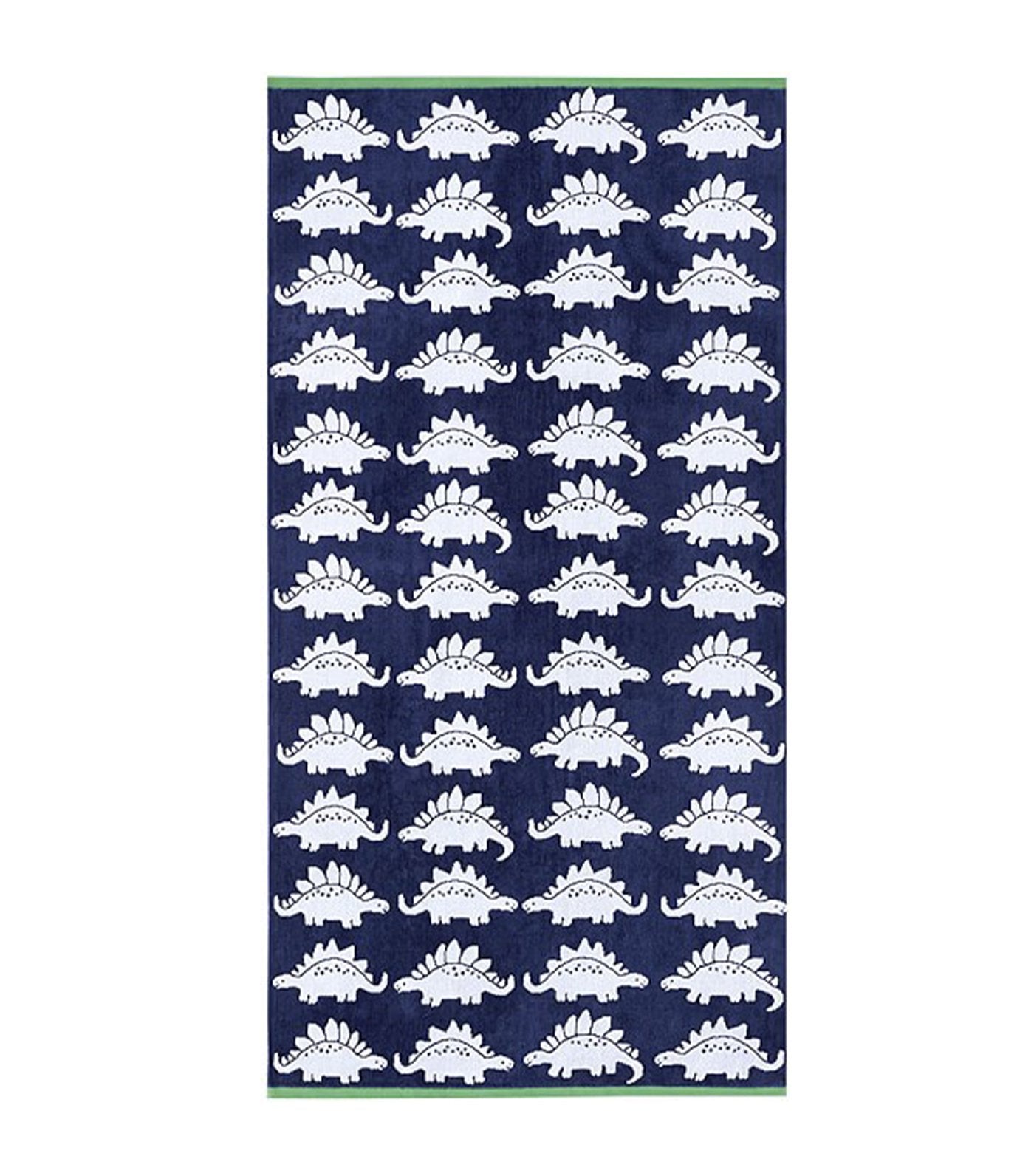 pottery barn kids dino bath towel