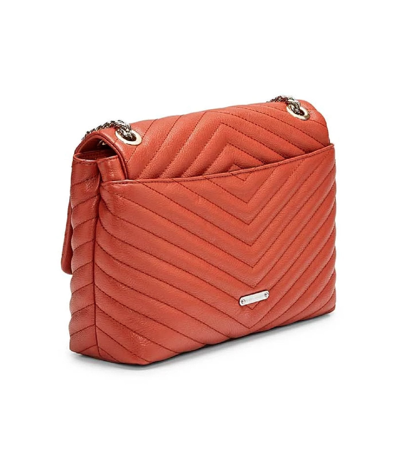 rebecca minkoff edie flap shoulder bag acorn