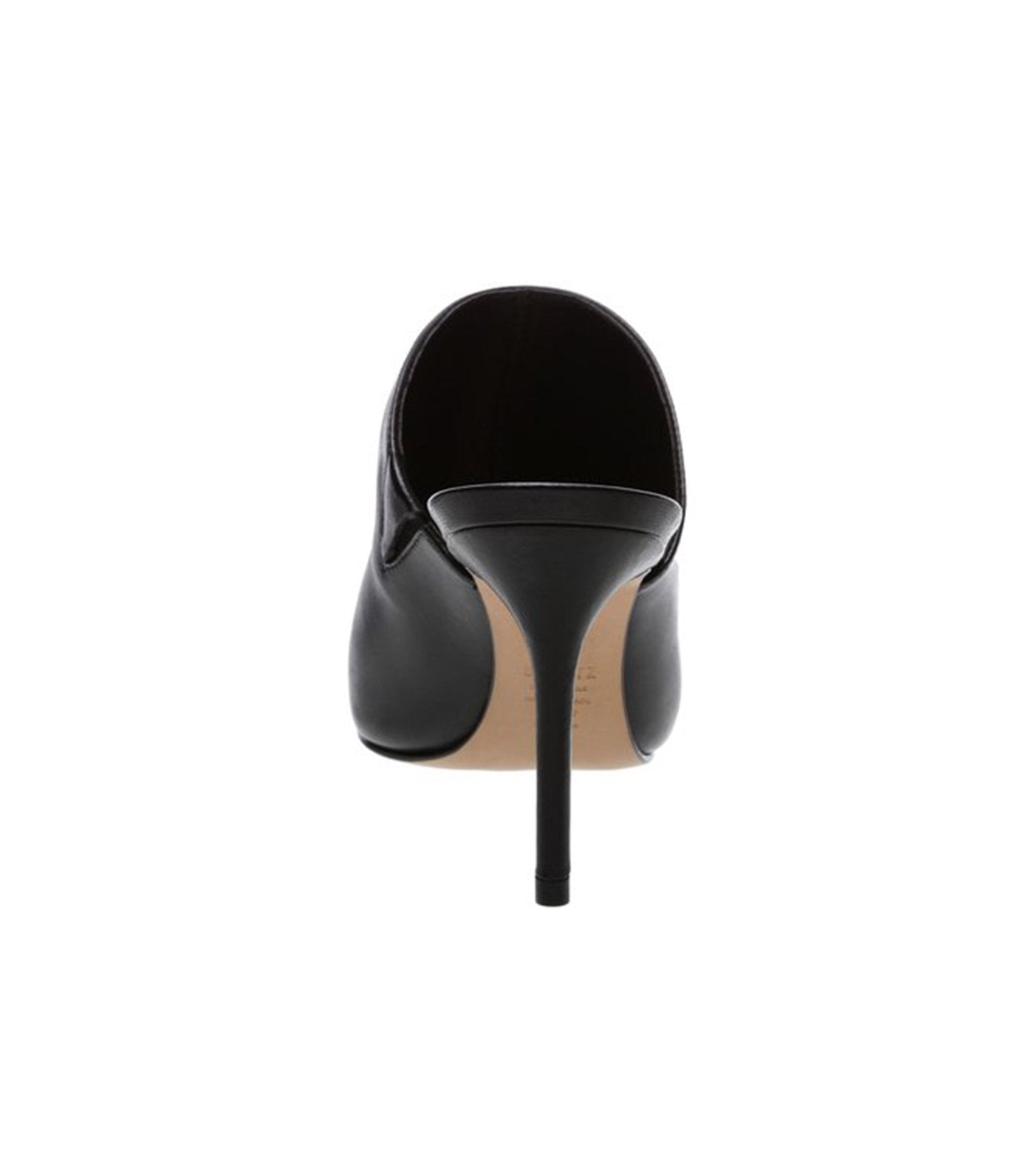 schutz classic high heel mule black