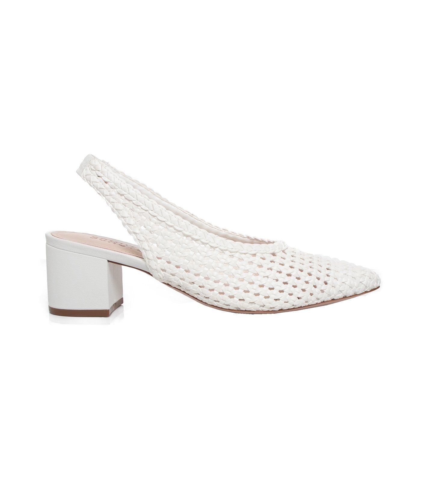 schutz danna slingback white