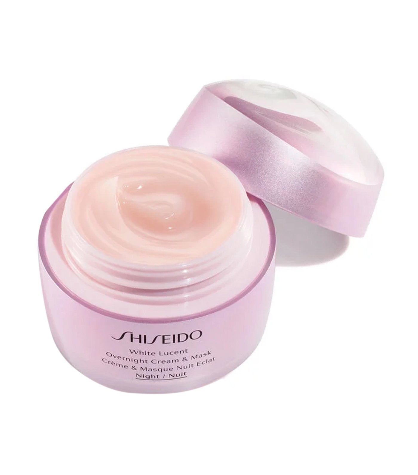 shiseido white lucent overnight cream and mask