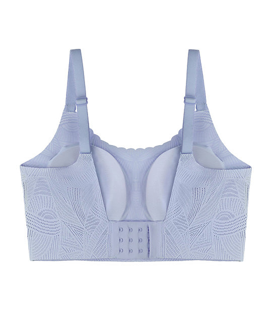 Sloggi Zero In Lace 2.0 Lavender Bra Blue
