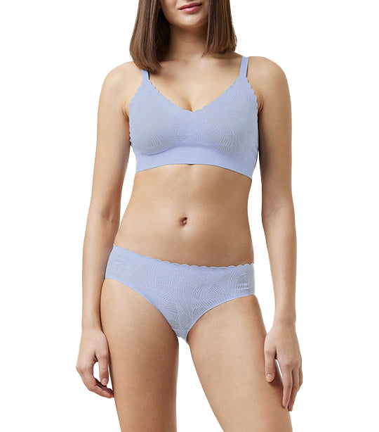 Sloggi Zero In Lace 2.0 Hipster Lavender Blue