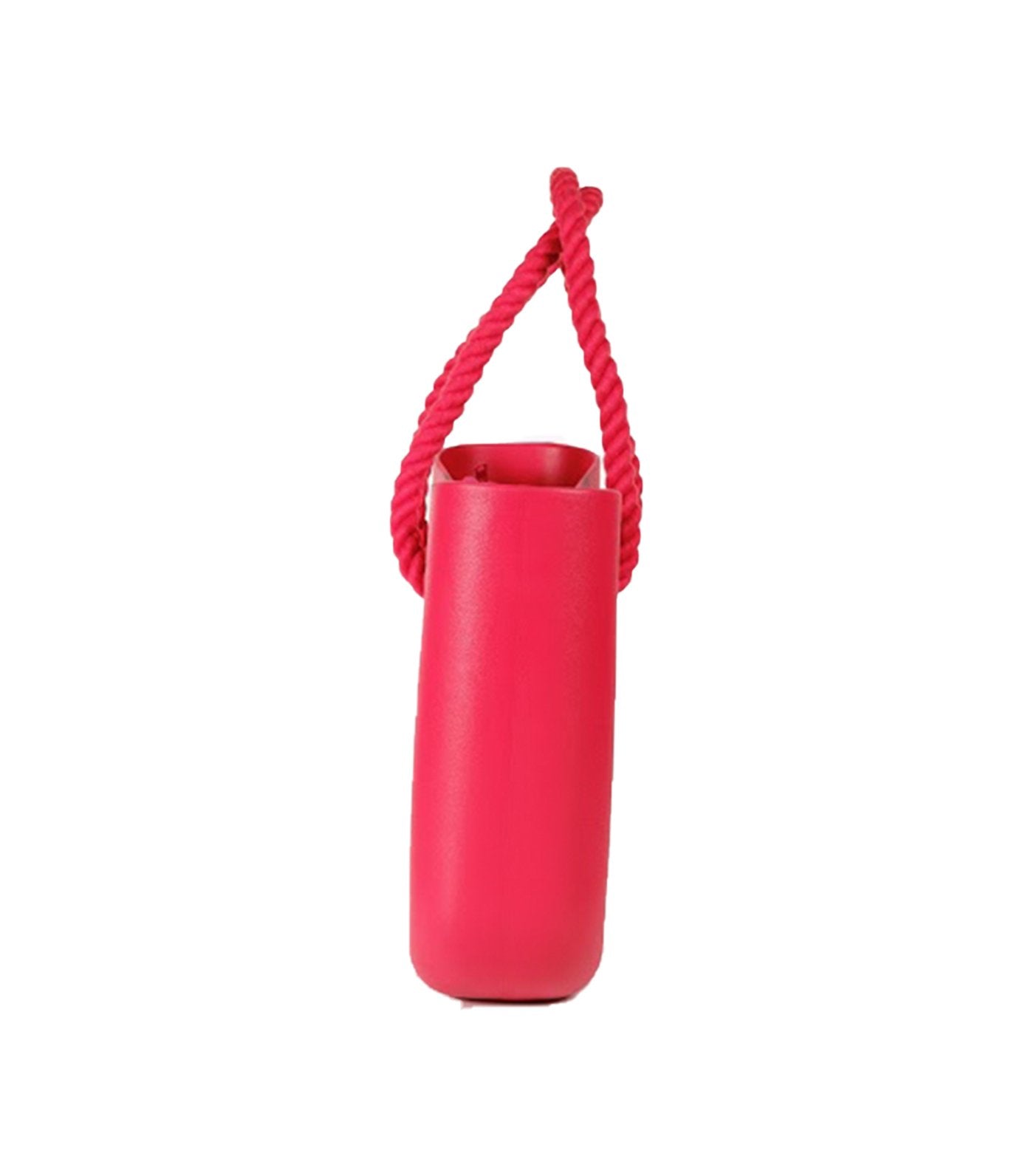 viajecito classic monochrome beach tote bag coral