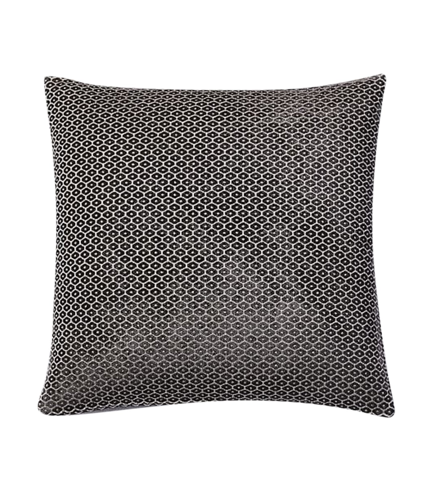 west elm Honeycomb Jacquard Velvet Pillow Cover