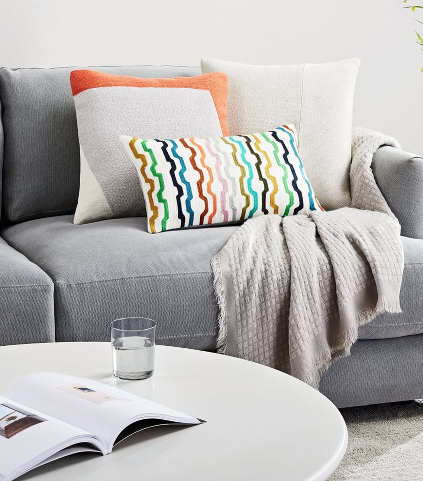 west elm waffle weave throw 50x60